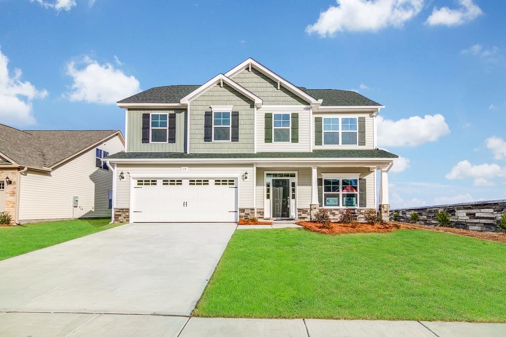 Elevation D. 4br New Home in Sneads Ferry, NC