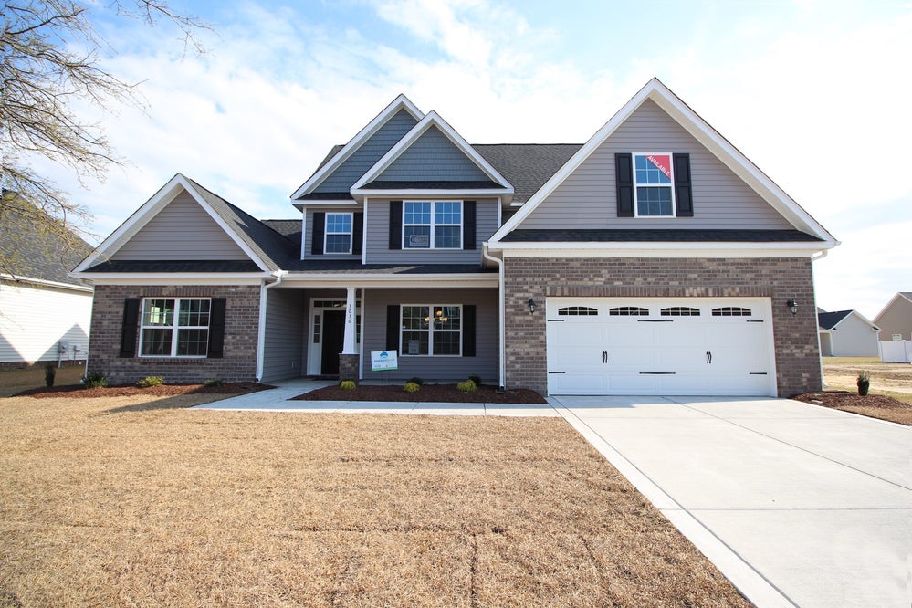 Elevation B. Beaufort New Home in Clayton, NC