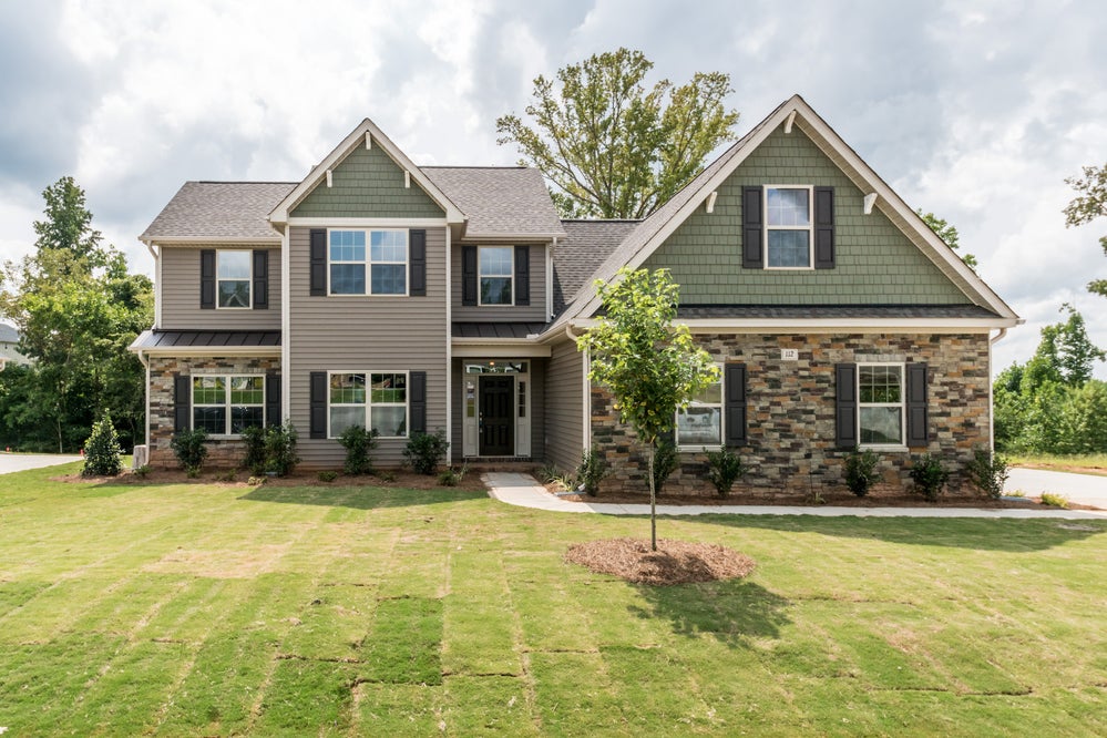 Elevation D with Side Load Garage Option. 2,972sf New Home in Sneads Ferry, NC