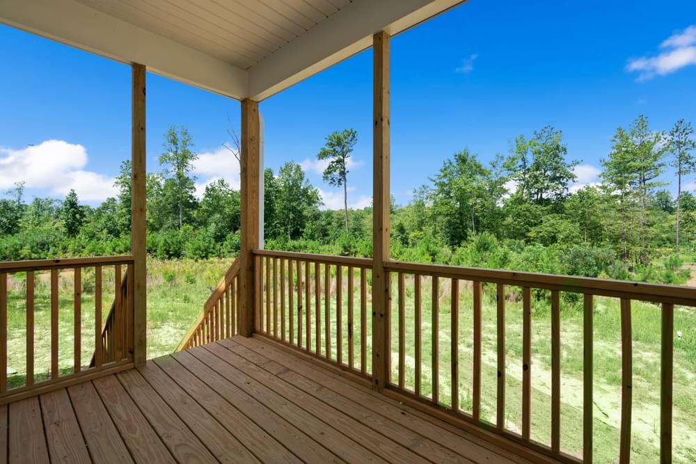 Covered Porch Option. New Home in Grimesland, NC
