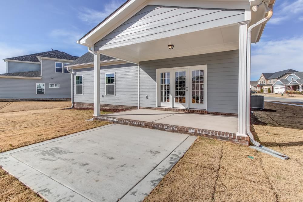 Covered Porch with Patio Option. 4br New Home in Wilmington, NC