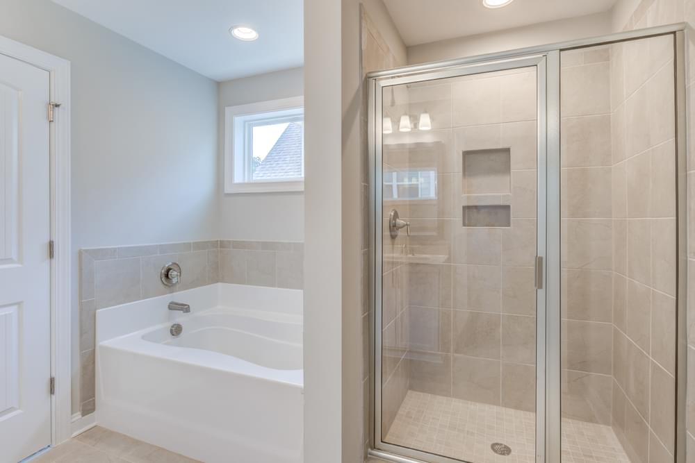Standard Bath Layout. 3,060sf New Home in Knightdale, NC