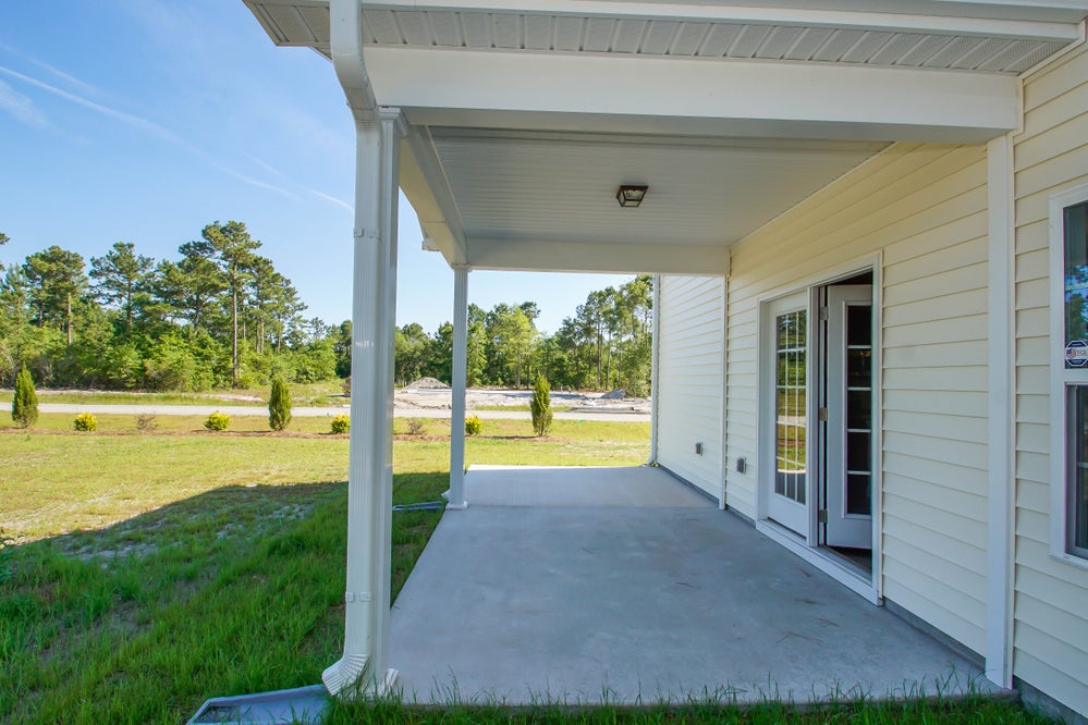 Covered Porch with Patio Option. 3br New Home in Jacksonville, NC