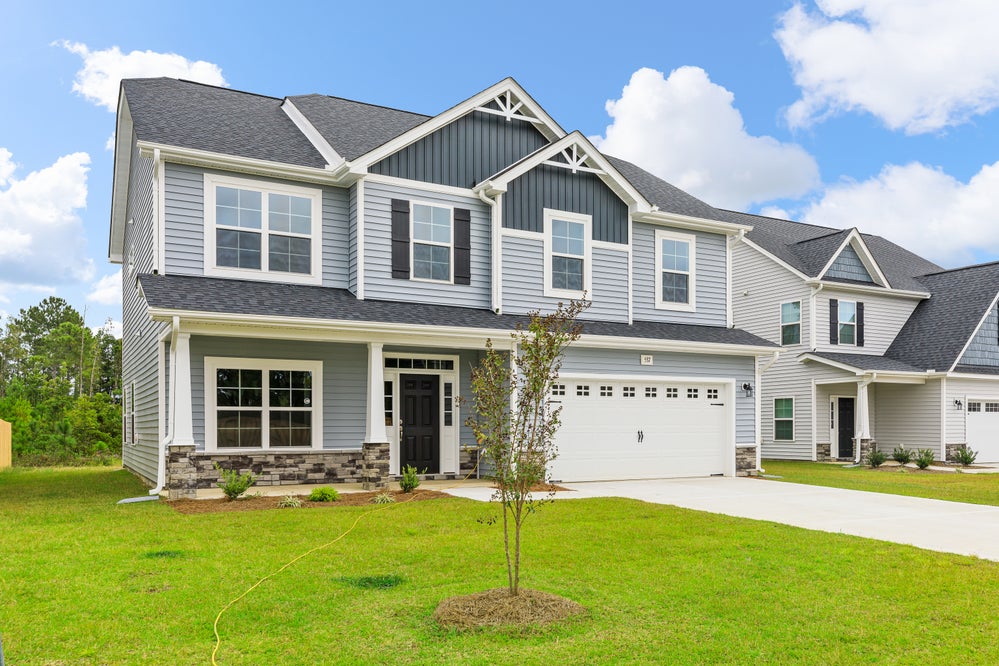 Elevation E. 2,325sf New Home in Jacksonville, NC