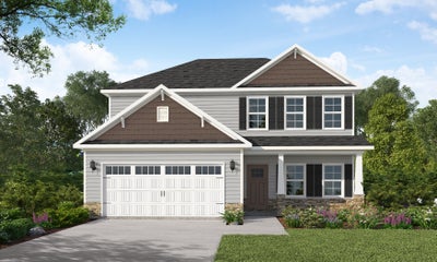 The Meadowbrook New Home in Clayton NC