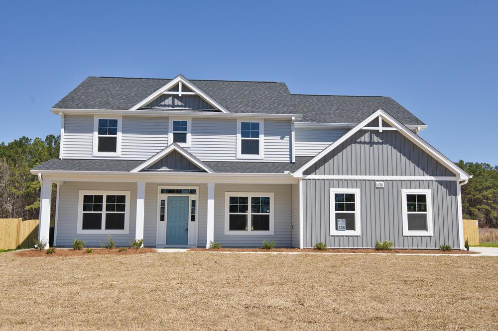 Elevation F with Sideload Garage Option. 4br New Home in Selma, NC