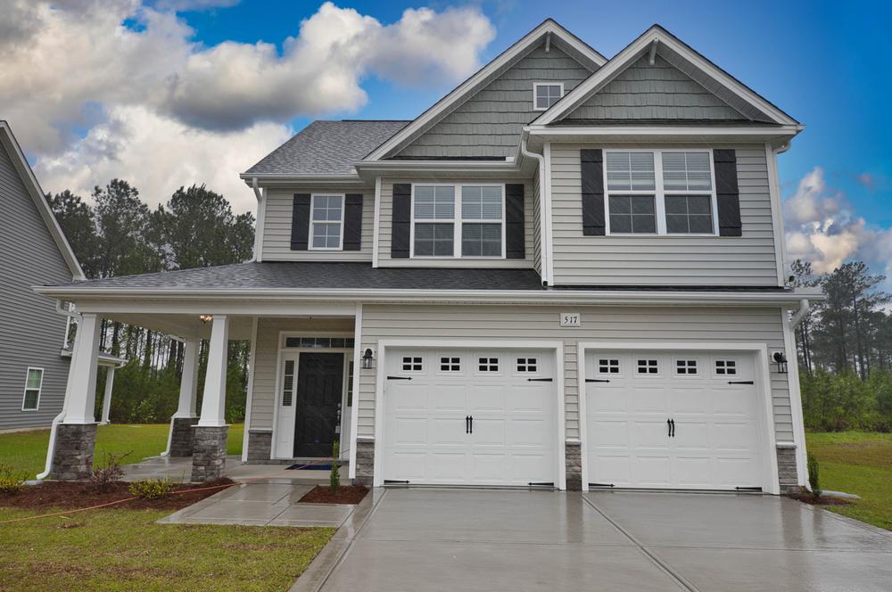 Elevation K. 2,308sf New Home in Hampstead, NC