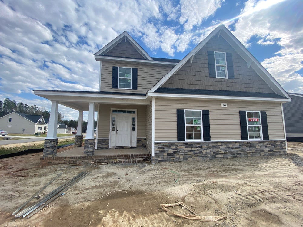 Home on 3/25/22. 2,424sf New Home in Wendell, NC