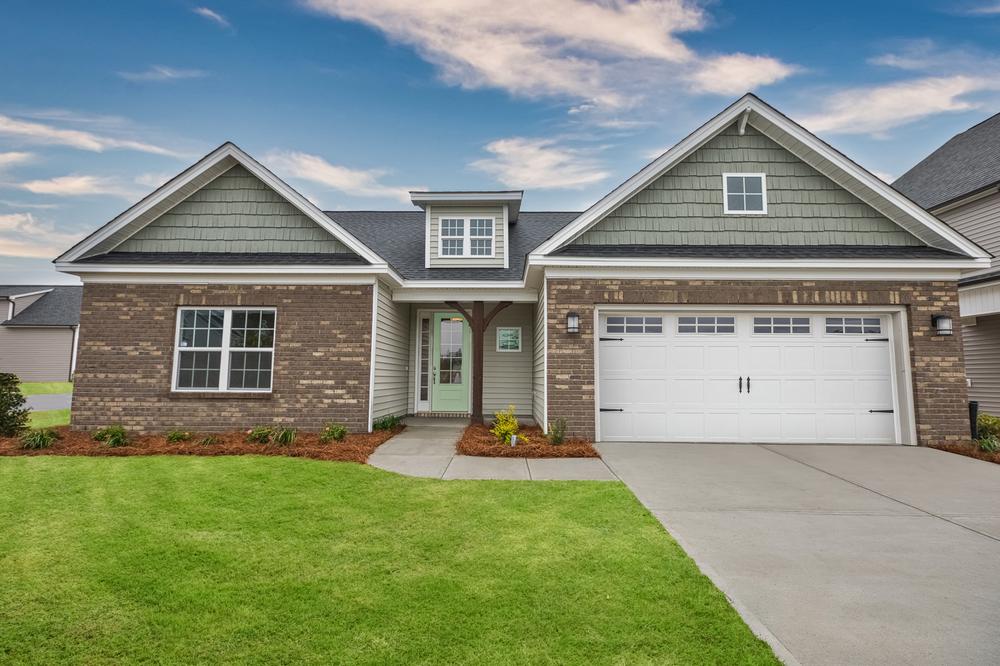 Elevation B. Cambridge New Home in Raeford, NC
