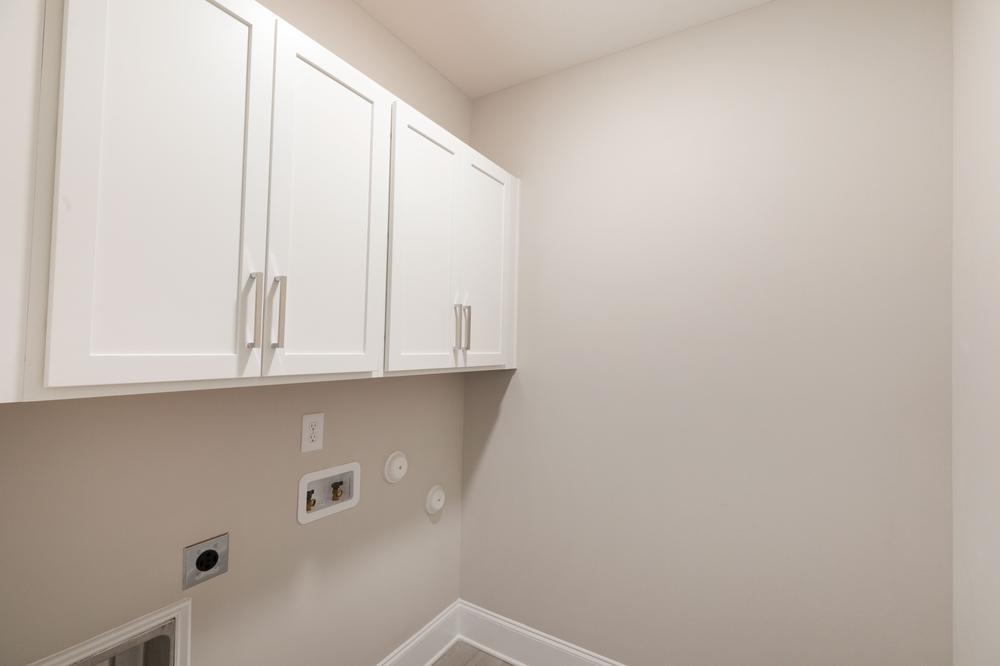 Laundry Wall Cabinets Option. 4br New Home in Fayetteville, NC