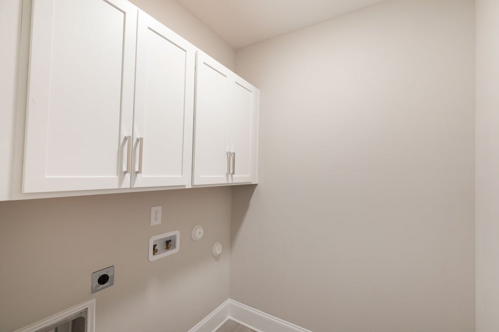 Laundry Wall Cabinets Option. Cambridge New Home in Jacksonville, NC