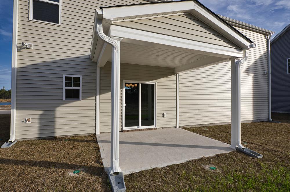 Covered Porch Option. Leland, NC New Home