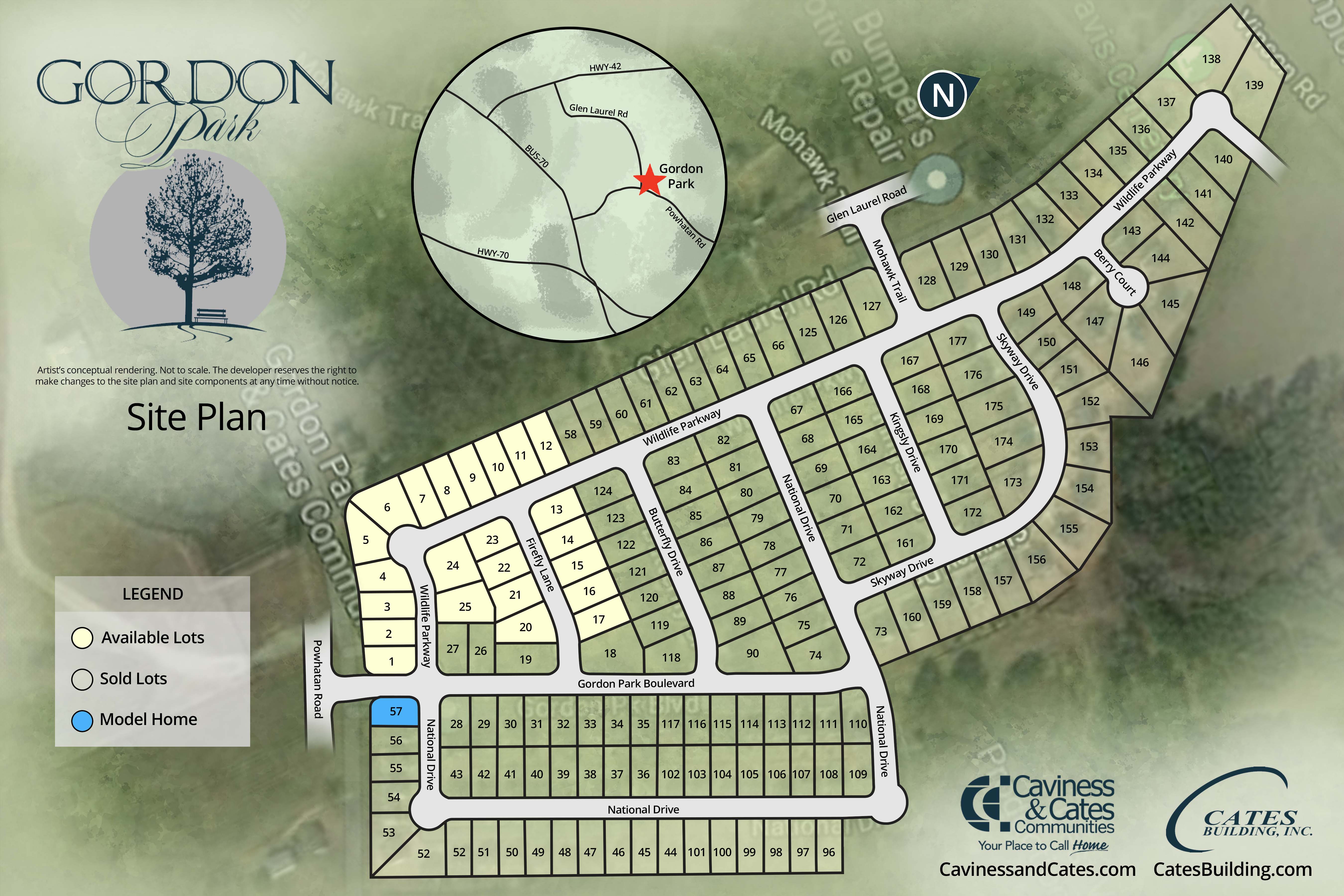 Clayton, NC Gordon Park New Homes from Stylecraft Builders