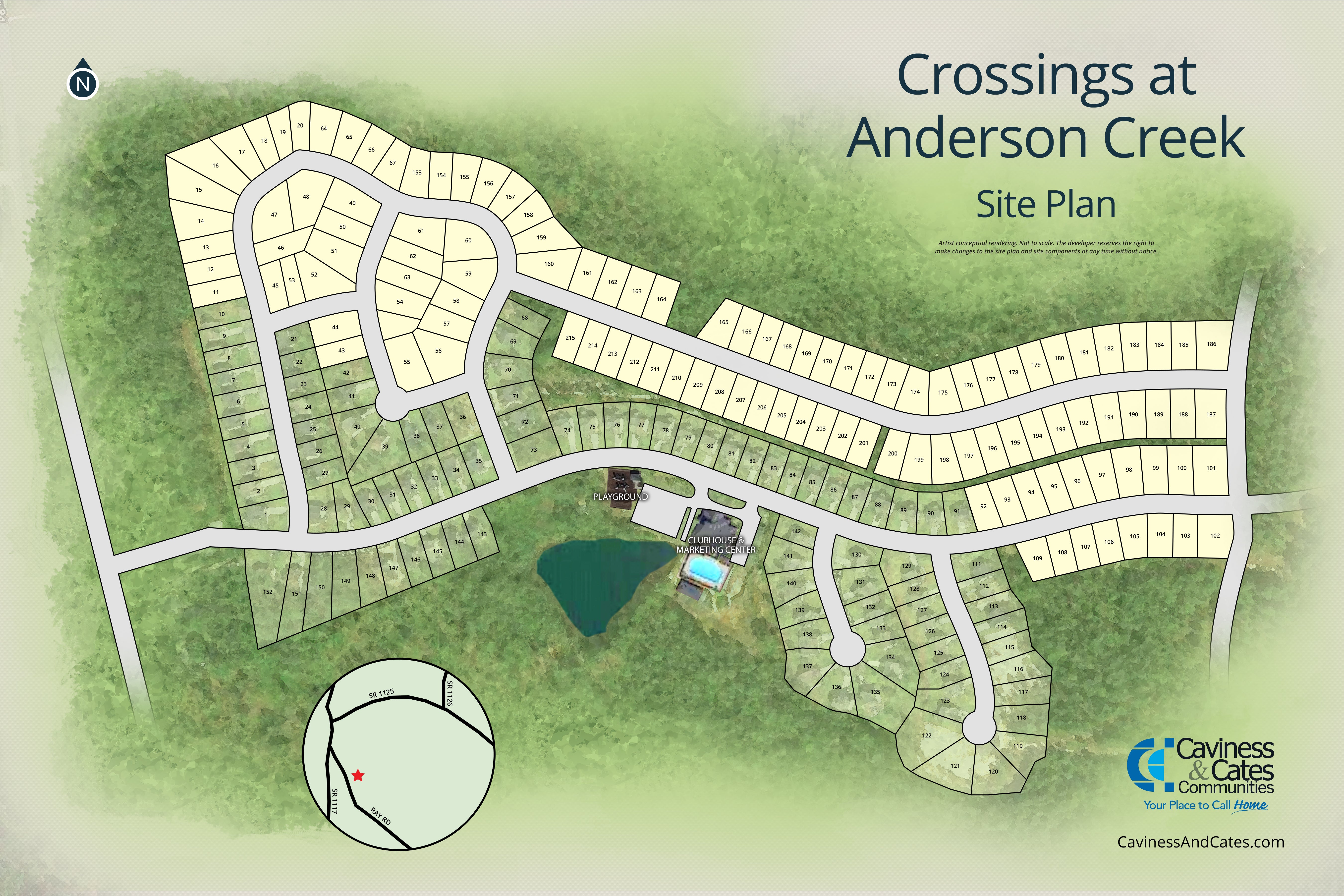 Spring Lake, NC Anderson Creek Crossing New Homes from Stylecraft Builders
